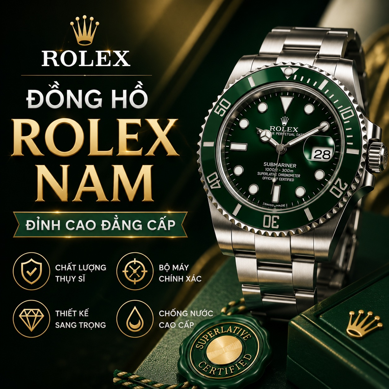 Đồng hồ Rolex nam
