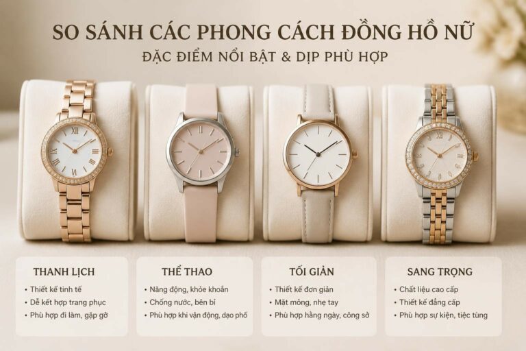 Mẫu Đồng Hồ Nữ Đẹp: Xu Hướng và Lựa Chọn 2026