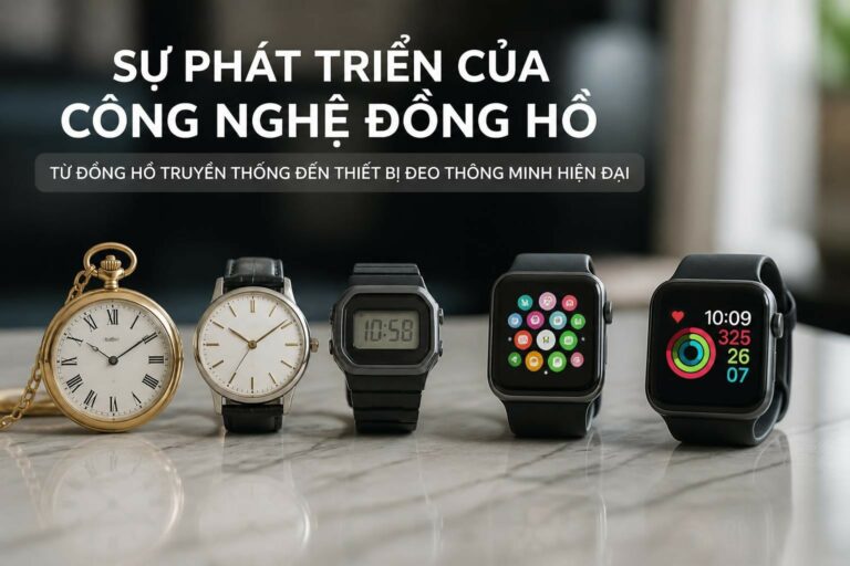 Dòng Hồ Thông Minh: Xu Hướng Công Nghệ Đeo Tay 2026